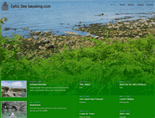 Tablet Screenshot of celticseakayaking.com